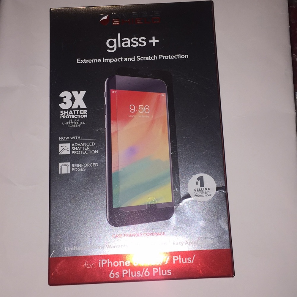 Glass + screen protectors